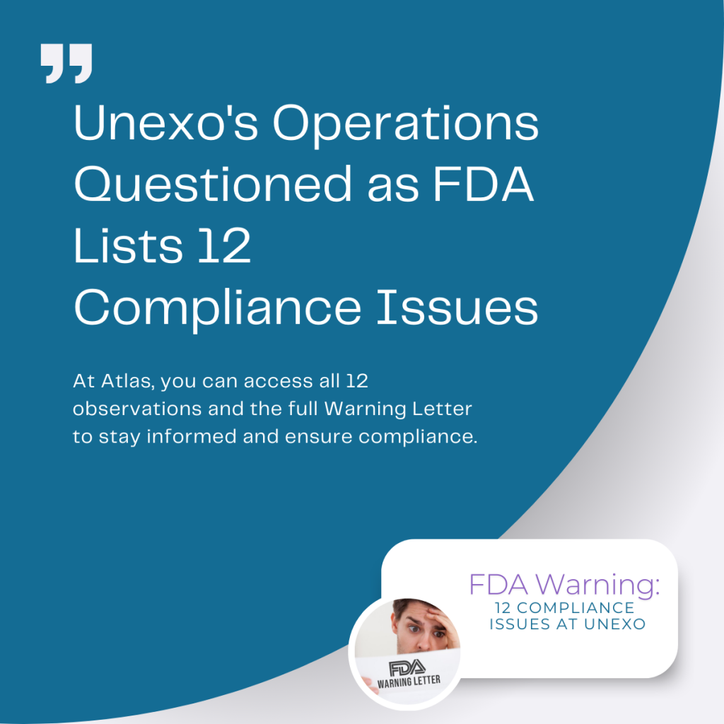 Unexo FDA Inspections