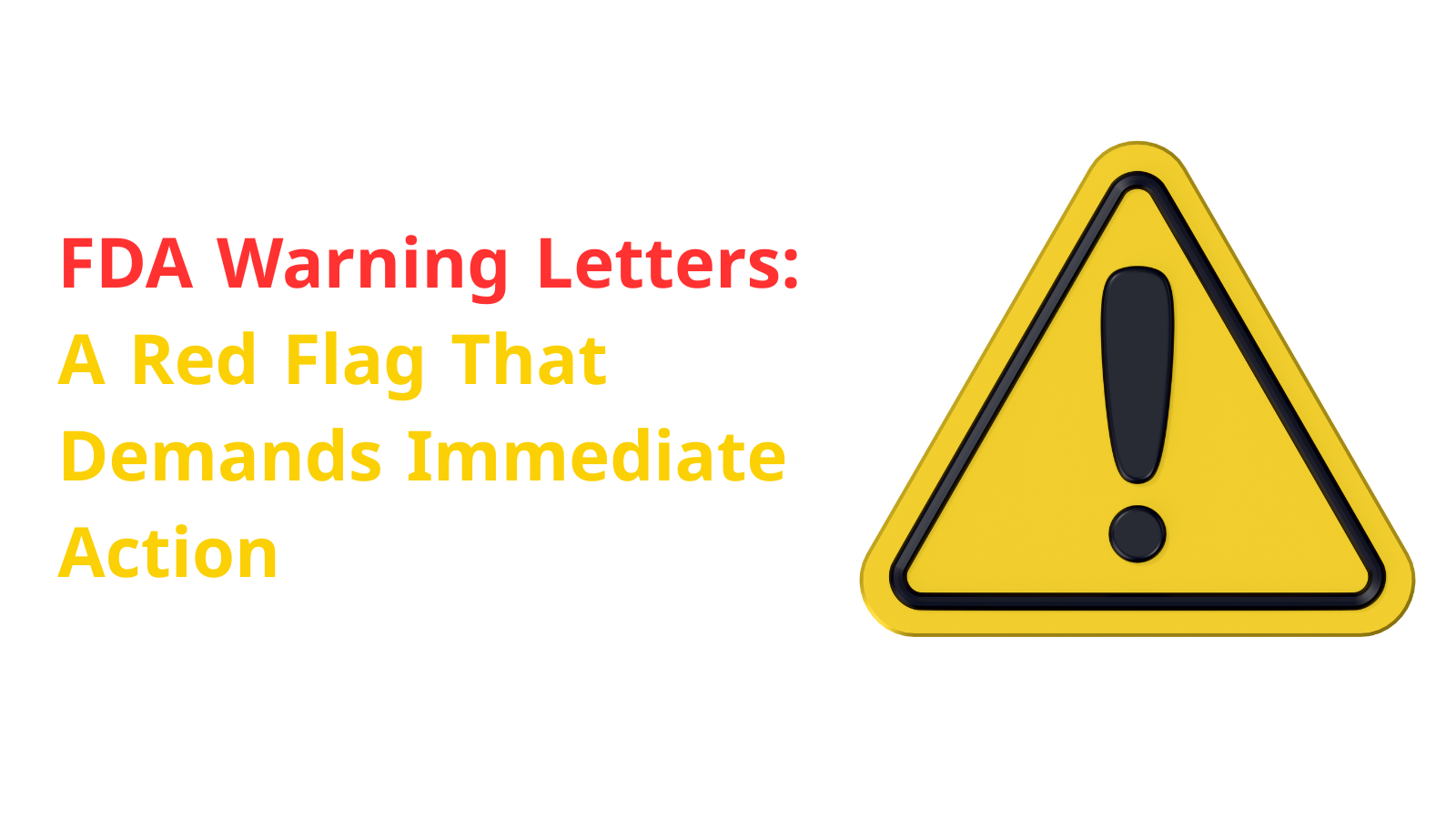 FDA Warning letters